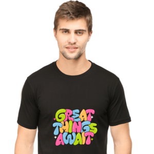 Great Things Await Men's T-shirt