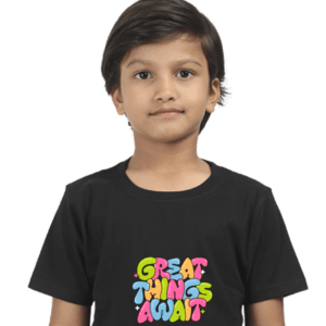 Great Things Await Kids T-shirt