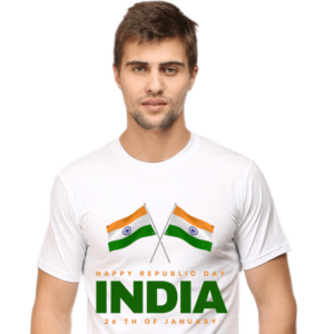 Happy Republic Day T-Shirt – Celebrate 26th January with Pride